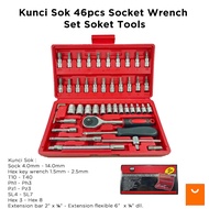 46pcs Socket Wrench Set Socket Tools