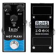 IRIN RF-13 Hot Plexi Guitar Effect Pedal จำลอง JCM800 กีตาร์แอมพลิฟายเออร์เอาต์พุตที่แข็งแกร่งขึ้น |