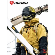 Chaomuli RUROC Ski Helmet Men Women Full Professional Skiing Equipment Veneer Double Board Protectiv