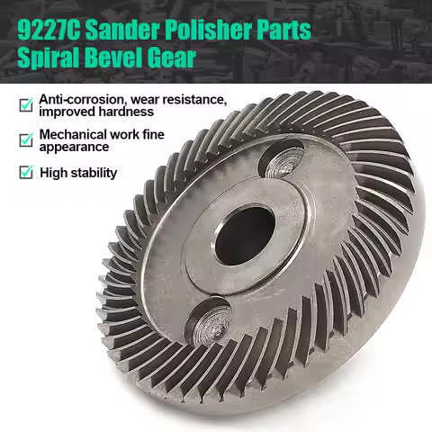 Spiral Bevel Gear 52T Replacement For MAKITA 9227CB 9227C 9237C 9237CB Sander Polisher 227512-0 2267