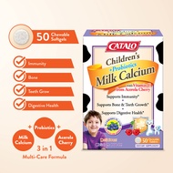 CATALO Children’s Milk Calcium with Probiotics &amp; Acerola Cherry