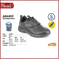 PENKO_ ABARO Water Resistant 2323N Anti-Bacterial School Shoes - Black