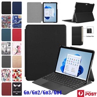 For Microsoft Surface Go /Go2 /Go3 /Go4 Shockproof 10 inch 10.5 inch Flip Leather Stand Flip Case Cover