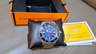 再減。 瑞士 Stuhrling 200M Diver automatic 潛水 自動錶