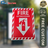 Signage Board A3 Size (3mm) No Smoking Sign Beware of Dog Sign Clamping Zone Sign No Parking Sign Ke