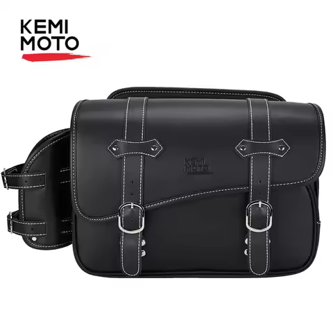Motorcycle Bag Waterproof Saddlebag PU Side Tool Bags For Honda Rebel 1100 DCT For Rebel 250 300 For
