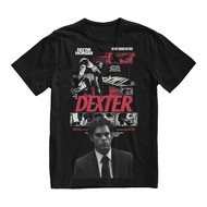 Men's Vintage Cotton T-Shirt Streetwear Fashion Dexter Morgan Bay Butcher For Men