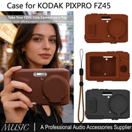 Case for KODAK PIXPRO FZ45 Digital Camera Accessories, Soft Silicone Protective Case, Slim Fit Sleev