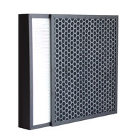 LIFESUPPLYCN Replacement Sharp DW-E16FA-W Air Purifier HEPA & DEODORIZING Filter Set