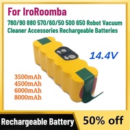 New 14.4V 8.0Ah Ni-MH Battery for IroRoomba 780/90 880 570/60/50 500 650 Robot Vacuum Cleaner Access