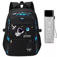 Tas Sekolah Sd Anak Laki laki Perempuan Tas Astronot Free Botol Minum dan Jam Tangan Fashion Terbaru