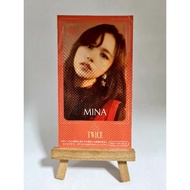 TWICE - &amp;Twice Album Myoui Mina IC Card Sticker
