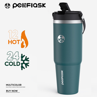 PELIFLASK 30oz/ 900ML Stainless Steel Thermos Tumbler with Handle Aquaflask Coffee Mug Outdoor Car T