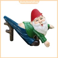 [Fast Arrival] Fun Gnome Flowerpot Pendants Resin Hanging Gnome Statue White Beard Dwarf Sculpture f