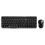 Combo bàn phím + Chuột Rapoo X1800S Wireless Multimedia (Đen)