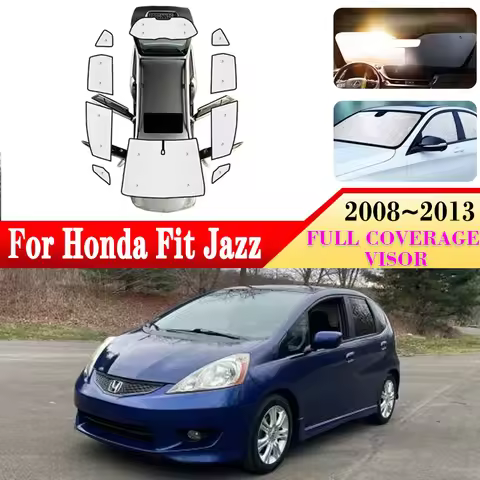 For Honda Fit Jazz GE6 GE7 GE8 GE9 GG3 2008~2013 Car Windshield Surround Sunshades Side Window Visor