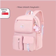 *Launch Offer* 🔥Kids Bag Kids School Bag Primary School Backpack Girl Korean Kids Bag Wallet Smiggle School Bag
