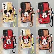 Casing SAMSUNG A56 A36 A16 comel Mickey silikon lembut phone casing