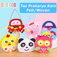 Diy Funny FLANEL Children Bags / DIY Bag, Education Toys GOODIE Bag Children Prayer Bag MONTESSORI -