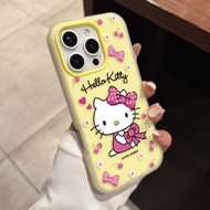 Cute cartoon holding bow KT cat Jelly 2-in-1 Phone Case For VIVO Y95 Y93 Y91C Y01 Y15S Y15A Y15C Y27