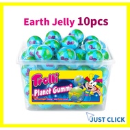 [Trolli] Planet Trolli 10pcs Gummy candy Jelly / Planet Earth / Galaxy Space Jelly/ Super Kick Footb