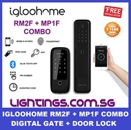 IGLOOHOME MP1F + RM2F COMBO (DOOR + GATE LOCK)