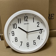 [TimeYourTime] Seiko Clock QHA005WL Quiet Sweep Analog White Quartz Wall Clock QHA005W QHA005