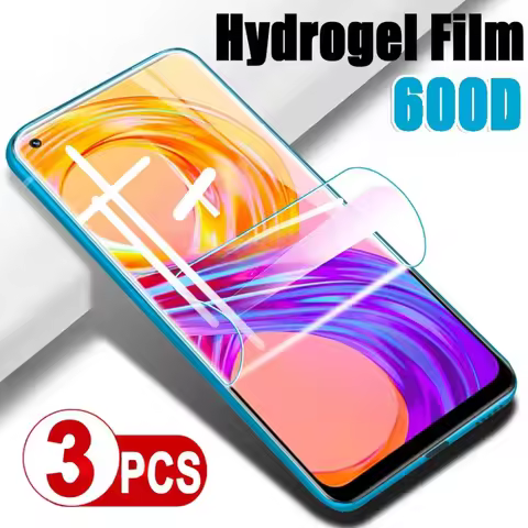 3PCS Hydrogel Film for OPPO Realme 14 Pro Lite 14 Pro+ Screen Protector for Realme GT7 Pro Racing Ne