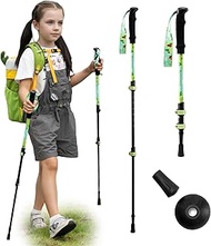 Children's Hiking Poles, 51-100 cm Adjustable Trekking Poles, 6061 Aluminium Ultralight Walking Pole