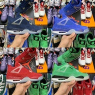 Ready StockMultiple Colors AvailableFull First Layer Air Jordan4 Jordan 4AJ4 Limited Edition Basketb