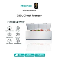 Hisense Official Store Chest Freezer 卧式冷柜 (780L) FC900D4BWBP