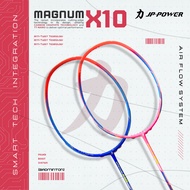 JP POWER Badminton Racket Magnum X10 Original 5U Professional Lightweight Badminton Racket New Editi