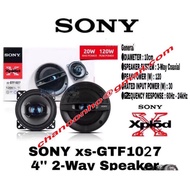 SPEAKER XS-GTF1027 4” Inch Coaxial 2-Way Speaker Power 120 WATT (1 Pair)