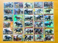 賽馬 純種馬 Thoroughbred Horse Collection 餅卡 全30種 騎師 熨金 簽名 春秋分 比薩勝駒 神威啟示 Omega Perfume 真機伶 神業 北部玄驅 放聲歡呼 大