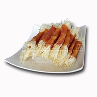 Dogfin ไก่อบแห้งขนาด 350 กรัม โปร 5 ถุง (1750 กรัม) พร้อมของแถมเลือกได้ ขนมสำหรับสุนัขทุกสายพันธุ์