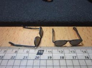 RQ3休閒部門 ES特勤PMC款1/6復古型太陽眼鏡一副(墨鏡片) mini模型
