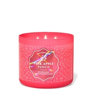 Pink Apple Punch 3 Wick Candle by Bath and Body Works BBW.