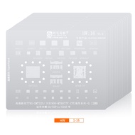 AMAOE HW1-16 BGA Stencil Hi3630/3635/3650/6290/9500/3690/6380 MT6753V/6877V/6853V SM7325 CPU IC Reba
