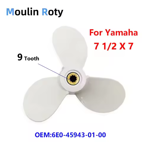 Marine Engine Propeller 7 1/2X7-Ba Suitable for Yamaha Outboard Motor 6E0-45943-01-El-00 Propeller S