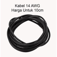 AWG 14 14 14AWG AWG16 Black Cable (10cm)