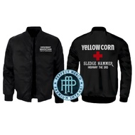 Jaket Bomber Yellow Corn
