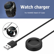 [countless1.sg] USB Charger Cable for Huawei Watch GT Cyber/GT3 PRO/GT Runner (Black) AU