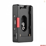 Andoer NP-F Battery Charger Metal Battery Adapter Plate with USB Charging Port DC12V DC8V DC Outputs