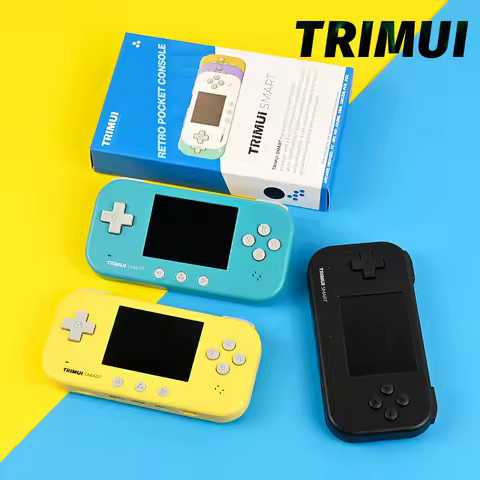 TRIMUI Smart 2025 New Retro Game Console 2.4 Inch IPS Screen Open Source 1000mAh Battery Type C Char