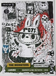 HOW2WORK - HOW2WORK THE MONSTERS SERIES 1 KASING LUNG HW 41/84 Labubu 2018 集換式卡牌