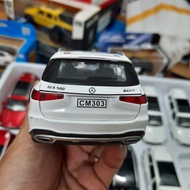 Xe đồ chơi mô hình ô tô mercedes GLS 580 (GLS580) tỉ lệ 1:32 xe bằng kim loại mở được cửa có âm than