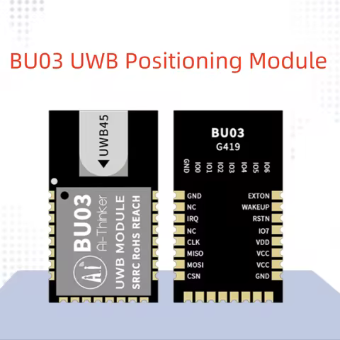 1-10PCS DW3000 scheme UWB indoor centimeter high precision positioning module BU03 bidirectional ran
