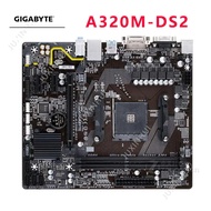 AM4 DDR4 For AMD A320 For Gigabyte GA-A320M-S2H/A320M-DS2 A350M-DS2 Used Desktop Motherboard GA-A320