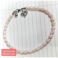 SZ. GELANG KAKI MUTIARA ASLI DEWASA / BUDAK❤️