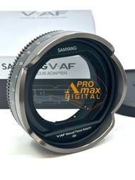 新上市❗️Samyang V-AF Manual Focus Adapter for Cine V-AF 20mm 24mm 35mm 45mm 75mm T1.9 100mm T2.3 FE for Sony E 全新水貨 VAF 電影手動對焦環 Brand New